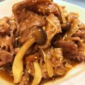 mashumon☆★'s cooksnap of when they made ■きのこたっぷり！豚丼■.