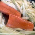 クックQ0VXCX☆'s cooksnap of when they made 鮭のガーリック焼き☆フェンネル添え.