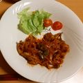 もんしゅしゅ's cooksnap of when they made 豚小間でまろやかポークチャップ♪.