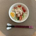  milkchoco's cooksnap of when they made 豆乳サラダ素麺.