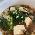 ガッツ珠那松's cooksnap of when they made 天気の子より！卵白と塩昆布の簡単スープ♪.