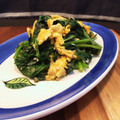 クック5E2Q86☆'s cooksnap of when they made ほうれん草と卵のバター炒め♪♪.