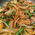 HippiHoppi's cooksnap of when they made 韓国風豚キムチ炒め.