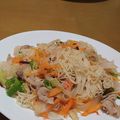 まつきた's cooksnap of when they made 手抜き？節約？あっさり素麺ビーフン!.