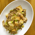 ☆hiroppy☆'s cooksnap of when they made 厚揚げと豚こまのネギ炒め.