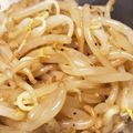 おはぎ☆おはぎ♪'s cooksnap of when they made 時短レンジで簡単ごま油が香る味付けもやし.
