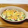 Asato★'s cooksnap of when they made ズッキーニとベーコンのチーズ焼き.