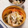 食い意地がすごい's cooksnap of when they made 低糖質＊もやしのめかぶ和え.