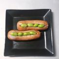 アクセル☆'s cooksnap of when they made お弁当に!ウインナーの枝豆サンド♪.