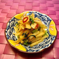 はるじょんママ's cooksnap of when they made かぶの葉と皮のピリ辛中華炒め.