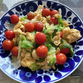 たまゴン♪'s cooksnap of when they made ミニトマトと卵の中華炒め.