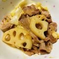 クックMVXCM0☆'s cooksnap of when they made ✩蓮根と豚肉の甘辛味噌炒め✩.