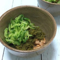 おはなすき's cooksnap of when they made ＊めかぶ　納豆　きゅうりの和え物＊.