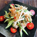 kinniko's cooksnap of when they made 材料４つ！簡単ササミで棒棒鶏風☆.