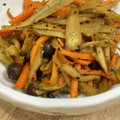 ファスティング秀珠's cooksnap of when they made ゴボウとしめじのきんぴら.
