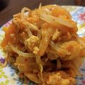 のえりんこ's cooksnap of when they made 玉子入りで絶品！豚キムチ.