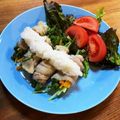 かーちん。's cooksnap of when they made 豚バラの水菜巻き～おろしポン酢で～.