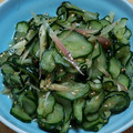 yocchi2109's cooksnap of when they made きゅうりとみょうがの甘酢漬け.