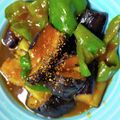 LOKImama's cooksnap of when they made 麺つゆで簡単♪揚げなすのカレー南蛮.