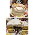 ♡JyuRiku♡'s cooksnap of when they made ★簡単！果物溢れ出す誕生日ケーキ★.