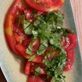 しま呼's cooksnap of when they made トマト＆バジルのシンプルなサラダ。.