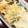 はなまるれいれい's cooksnap of when they made 簡単☆豆腐とほうれん草の和風グラタン.