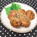 ぽんしゅラブ子's cooksnap of when they made 紅しょうがといわしの簡単がんも.