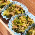 miumini's cooksnap of when they made 冷凍保存お弁当★チンゲン菜とツナ炒め.