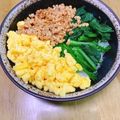 hime1031's cooksnap of when they made お弁当にオススメ三食ごはん (そぼろ丼).