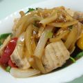 りとるまーめいど's cooksnap of when they made すごくおいしい！フライパンひとつで＾＾かじきの和風オニ照りとたっぷり野菜ソテー.