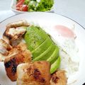 ふたみーたん's cooksnap of when they made カフェ風ご飯♪アボカドチキンライス.