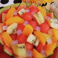 ゆゆ式's cooksnap of when they made すいかポンチ.