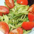 ◯usa◯'s cooksnap of when they made 簡単♪いんげんときゅうりのサッパリサラダ.