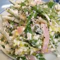 いさみょば's cooksnap of when they made 水菜のお豆腐チーズサラダ.