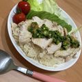 名探偵の助手's cooksnap of when they made 炊飯器で簡単★シンガポールチキンライス.