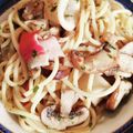 Nöööla♡'s cooksnap of when they made ニンニク香る！シーフードミックスパスタ.