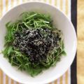 Aloha☆★'s cooksnap of when they made 水菜とちりめんじゃこのサラダ.