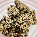 きーきりん's cooksnap of when they made 材料2つ簡単おやつ☆胡麻おこし。.