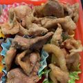 ◎みーちゃん◎'s cooksnap of when they made 豚こま切れ肉で、ふわふわ生姜焼き☆お弁当.