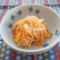 バカリャウ's cooksnap of when they made 切り干し大根と人参とたらこの炒め.