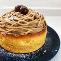 u_namika's cooksnap of when they made 【本格】甘栗で簡単モンブランタルト♪.