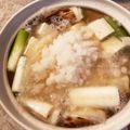 caruga's cooksnap of when they made ぶりのみぞれ鍋.