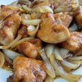 1065386's cooksnap of when they made 簡単柔らか♡鶏胸肉の甘辛しょうが焼き♪.
