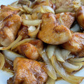 1065386's cooksnap of when they made 簡単柔らか♡鶏胸肉の甘辛しょうが焼き♪.