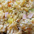 さぼさぼサボ's cooksnap of when they made キムタクご飯◎沢庵にキムチ炒飯とベーコン.