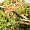 クマティーブラウン's cooksnap of when they made ◆水菜ときゅうりのサラダ◆簡単！.