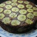 Ｐｏｏｈちゃん's cooksnap of when they made 美味しいバナナサンドチョコケーキ.