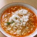 きらり流れ星's cooksnap of when they made タマネギたっぷり♪勝浦坦々麺風ラーメン.
