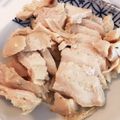 クック990A7C☆'s cooksnap of when they made レンジで簡単！塩麹でしっとり蒸し鶏☆.