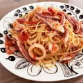 はやだい's cooksnap of when they made いかとフレッシュトマトのパスタ.